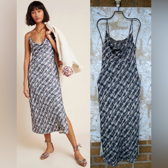 ANTHROPOLOGIE The Elyse Slip Dress size XS - Picture 1 of 13